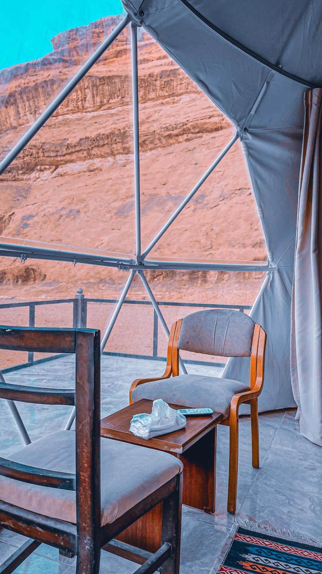Rum Maria Luxury Camp & Bubble Rooms Wadi Rum Exterior foto